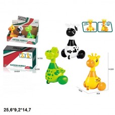 Игрушки животные BabyToys 2024-67 press go 3 штуки