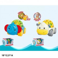 Каталка Oball 35207A/B животные на колесиках пластик Каталка Oball 35207A/B животные на колесиках пластик