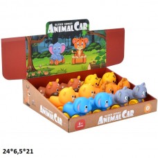 Игрушки на колесиках BabyToys QZF-2, 12 штук, пластмассовые