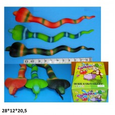Тягучая змея BabyToys A117 разноцветная пластиковая