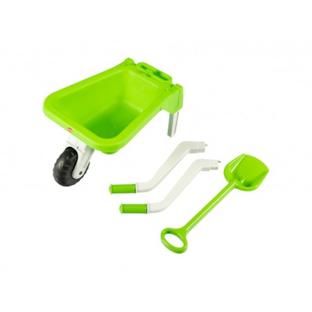 Тачка детская с лопатой 01530/02, 82,5 см, для перевозки песка, Doloni Toys Тачка детская с лопатой 01530/02, 82,5 см, для перевозки песка, Doloni Toys