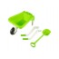 Тачка детская с лопатой 01530/02, 82,5 см, для перевозки песка, Doloni Toys Тачка детская с лопатой 01530/02, 82,5 см, для перевозки песка, Doloni Toys