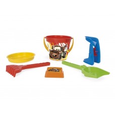 Набор для песка 6 эл - Тачки Disney Wader 77637