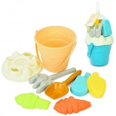 Набор для песочницы BabyToys 4326 с ведром и формочками Набор для песочницы BabyToys 4326 с ведром и формочками