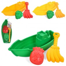 Набор для песочницы BabyToys корабль 31см с лопаткой