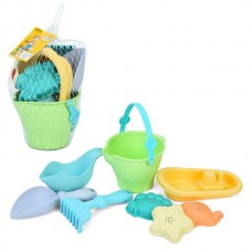 Набор для песочницы BabyToys M2-612 с корабликом, 8 предметов