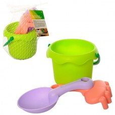 Набор для песочницы BabyToys HG-750 пластиковый 3 предмета