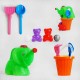  Пісочний набір №7 23250 "M Toys" відро, сито, граблі, лопатка, лійка, форми, кульки, в сітці