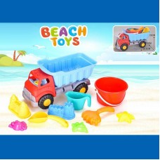 Набор для песочницы BabyToys JX 6855 с ведром и формочками 33.5х23 см
