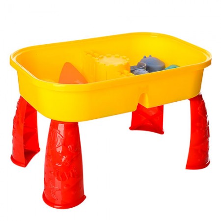 Стіл-пісочниця BabyToys 609 з набором іграшок, 42х28 см Стіл-пісочниця BabyToys 609 з набором іграшок, 42х28 см