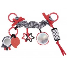 Погремушка к коляске плюшевая Sensory Toys - красная Canpol Babies 68/071_red Погремушка к коляске плюшевая Sensory Toys - красная Canpol Babies 68/071_red