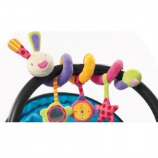 Мягкая спираль-погремушка BabyToys 202209229 с дзвоночком Мягкая спираль-погремушка BabyToys 202209229 с дзвоночком