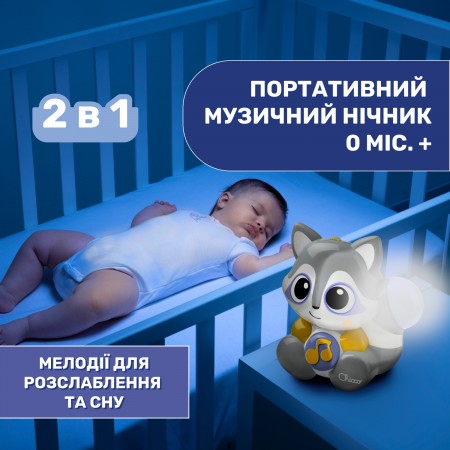 Іграшка музична "Єнот" арт. 10065.00