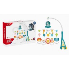 Карусель BabyToys HE 0311 с мелодией и подсветкой для новорожденных