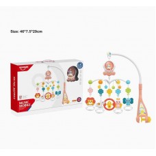 Музыкальная карусель BabyToys HE 0312 с пластмассовыми фигурками Музыкальная карусель BabyToys HE 0312 с пластмассовыми фигурками
