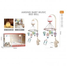 Карусель для новорожденных BabyToys HL 2025 со светом и музыкой
