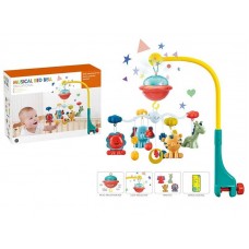 Музыкальная карусель BabyToys N 5075 A с пультом и светом