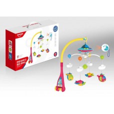 Музична карусель BabyToys НЕ 0304 зі світлом та пультом керування