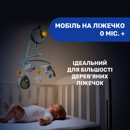 Мобіль на ліжечко "Next2Dreams" арт. 07627.20 колір Блакитний Мобіль на ліжечко "Next2Dreams" арт. 07627.20 колір Блакитний