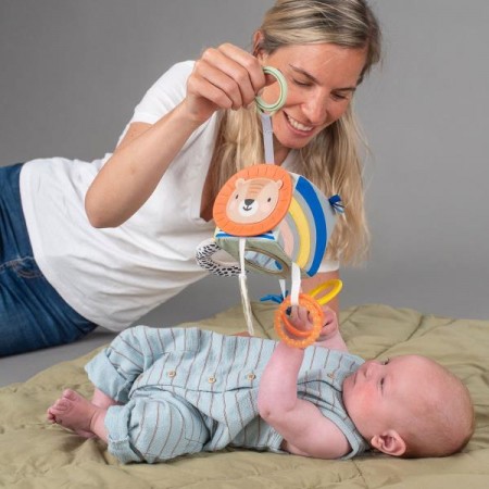 М'яка іграшка-підвіска Taf Toys Саванна Веселі звірятка М'яка іграшка-підвіска Taf Toys Саванна Веселі звірятка