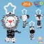 Підвіска на коляску BabyToys HB 0105 тварина з пищалкою 21см