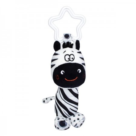 Підвіска на коляску BabyToys HB 0105 тварина з пищалкою 21см Підвіска на коляску BabyToys HB 0105 тварина з пищалкою 21см