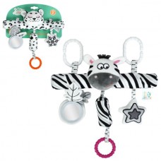 Подвеска для коляски BabyToys HB 0102 AB с зеркалом и пищалкой Подвеска для коляски BabyToys HB 0102 AB с зеркалом и пищалкой
