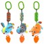 Подвеска мягкая BabyToys BF2421-3-4 с звуком и прорезывателем