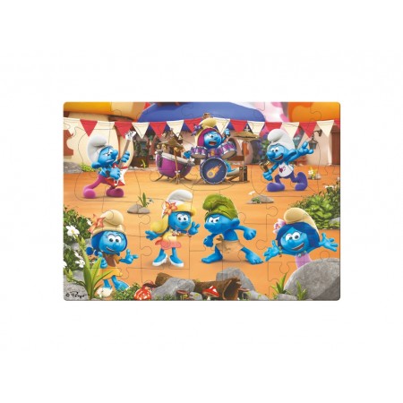 Большой пазл на пол The Smurfs, Музыка играет, DoDo 200619