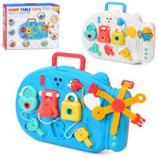 Развивающий бизиборд BabyToys N52201 с музыкой и светом Развивающий бизиборд BabyToys N52201 с музыкой и светом