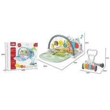 Развивающий коврик BabyToys 368-8 пианино с музыкой и подсветкой