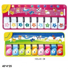 Развивающий коврик BabyToys 3888 с животными, музыкой