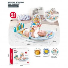 Развивающий коврик BabyToys 187943 разноцветный пластиковый
