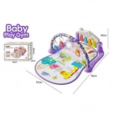 Развивающий музыкальный коврик BabyToys 8612 со звуками и подсветкой