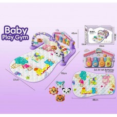Детский коврик пианино BabyToys со звуками и подсветкой