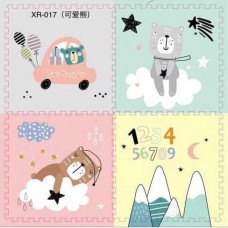 Килимок детский BabyToys M 20346 разноцветный пластиковый