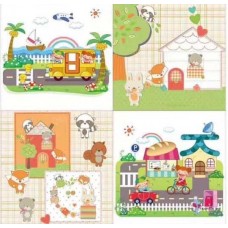 Килимок для детской комнаты BabyToys разноцветный с рождения