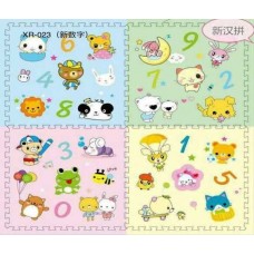 Детский коврик BabyToys M 20351 разноцветный с рождения