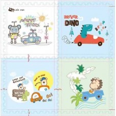 Килимок для детской комнаты BabyToys M 20352 разноцветный пластиковый