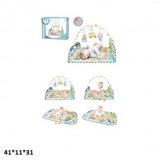 Развивающий коврик BabyToys 668-80 с животными для новорожденных