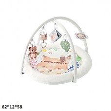 Коврик с погремушкой BabyToys 8907 животные разноцветный