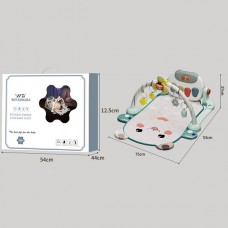 Развивающий коврик BabyToys 370 с музыкой и светом