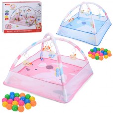 Коврик для младенца BabyToys 1688-112 манеж с подвесками