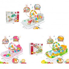 Коврик для младенца BabyToys с пианино, музыкой и светом