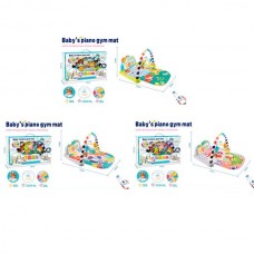 Коврик для младенца BabyToys с пианино и проектором, музыка и свет