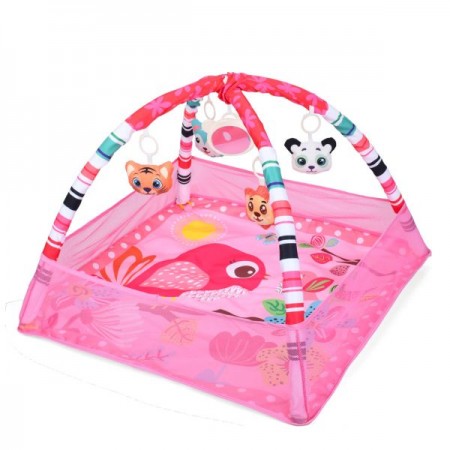 Коврик для младенца BabyToys 8711-8712 с подвесками и шариками Коврик для младенца BabyToys 8711-8712 с подвесками и шариками