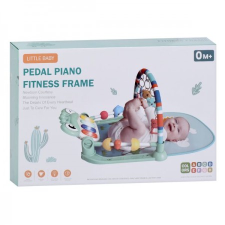 Коврик для младенца BabyToys с пианино, музыкой и светом Коврик для младенца BabyToys с пианино, музыкой и светом