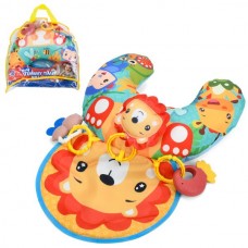 Развивающий коврик для младенца BabyToys 918-9058 с подвесками