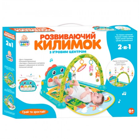 Коврик для младенца HB 0027 с пианино и музыкой, 71х47см