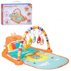 Развивающий коврик для младенца BabyToys с пианино и музыкой